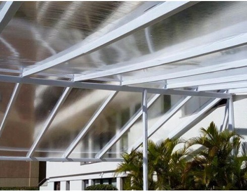 Bâche pergola PVC 900 g/m² - 2 x 3 m - Grise - bache imperméable - bache  exterieur - bache imperméable - bache terrasse