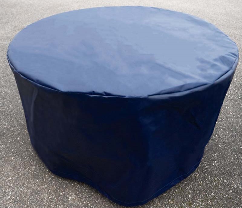 Housse bâche protection table bistro carrée + 2 chaises long